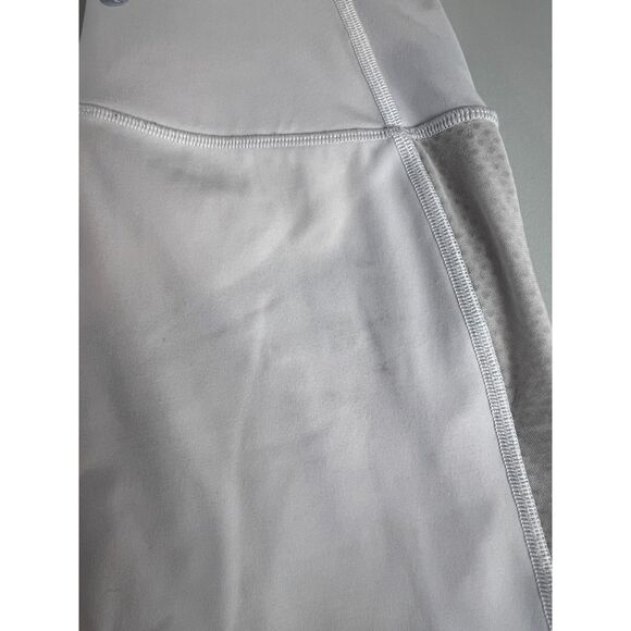 Lululemon Women's Ready Set Go Crop Leggings White Size 4 - Picture 6 of 12
